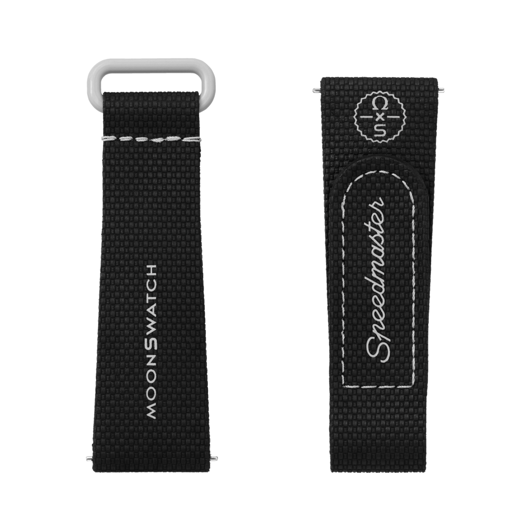 MOONSWATCH橡胶表带 浅黑/灰,BIOCERAMIC MOONSWATCH,￥340