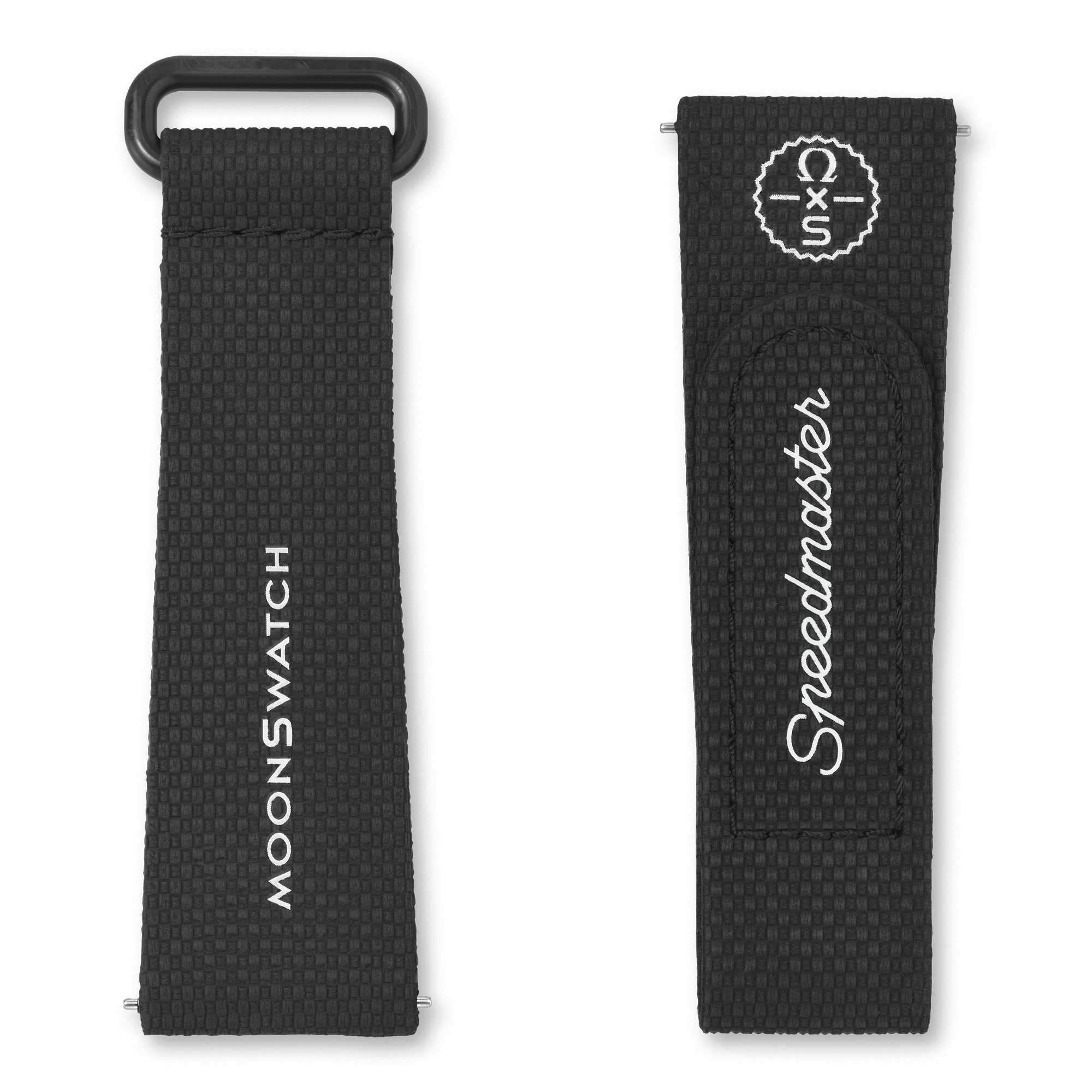 MOONSWATCH橡胶表带 黑/黑,BIOCERAMIC MOONSWATCH,￥340